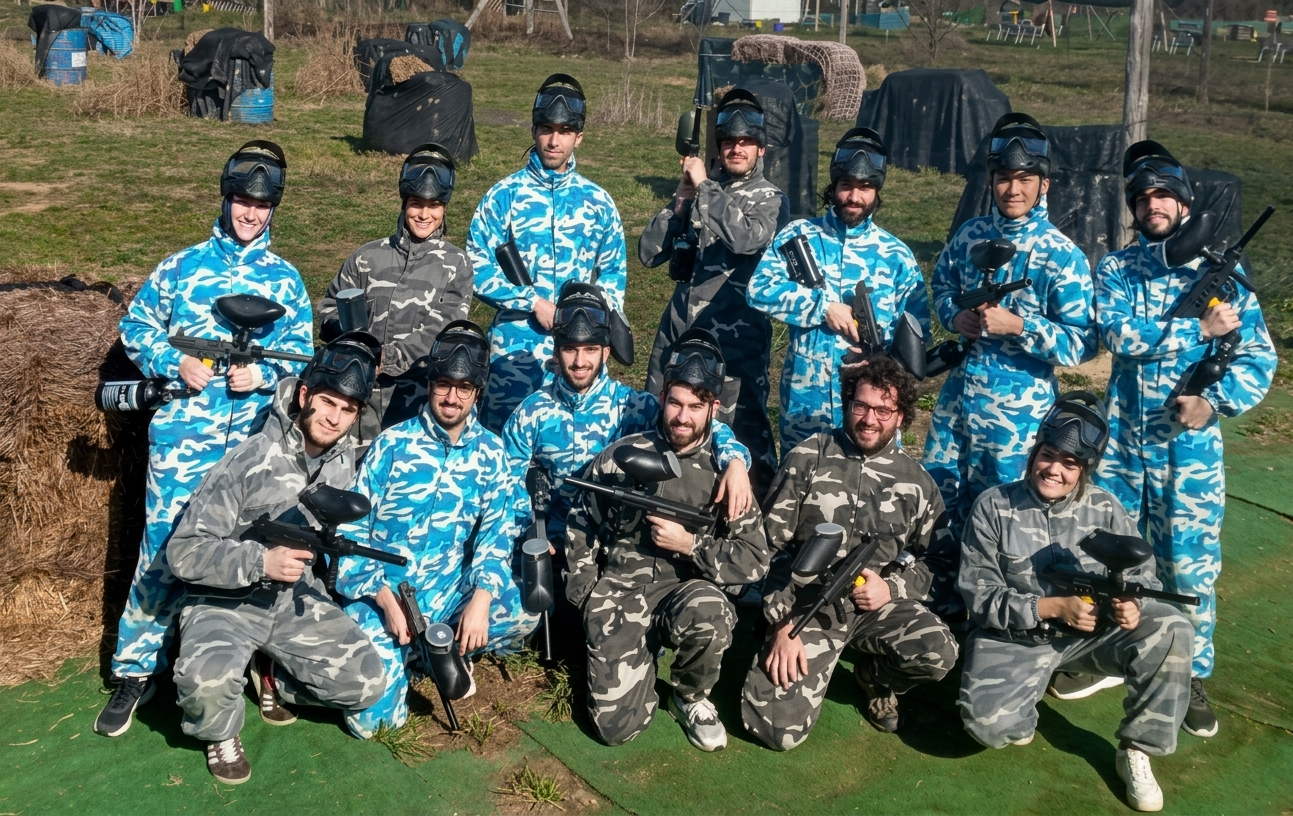 Equip de paintball a Montseny Aventura